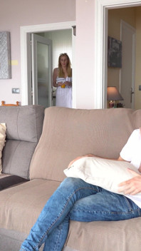 Spanish Mature MILF Lucia Kury Goes on a Date with a Young College Boy