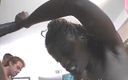 Rodney Moore: Vintage Mandingo slaat zwarte schoonheid met dik wit sperma tijdens...