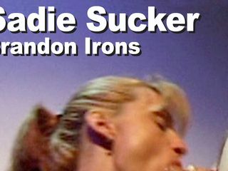 Edge Interactive Publishing: Sadie Sucker &amp; brandon Irons strip lutschen gesichtsbesamung