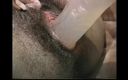 Vintage Usa: Une jeune secouriste noire à la chatte poilue et aux petits...