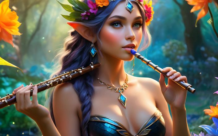 AI Girls: Vidéo de diaporama de filles elfes magnifiques 18