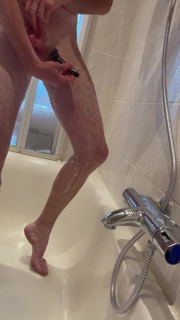Redboy83: shower and shave