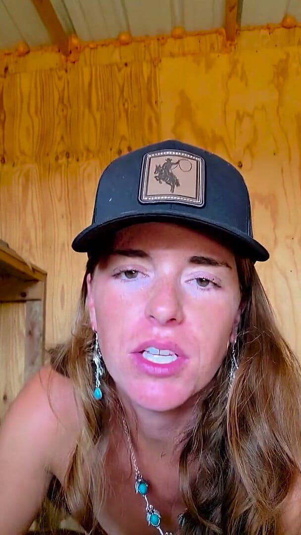 NaughtyRedFarmgirl: Naughty Red Farmgirl Sneaks Into Barn and Fucks Ass and...