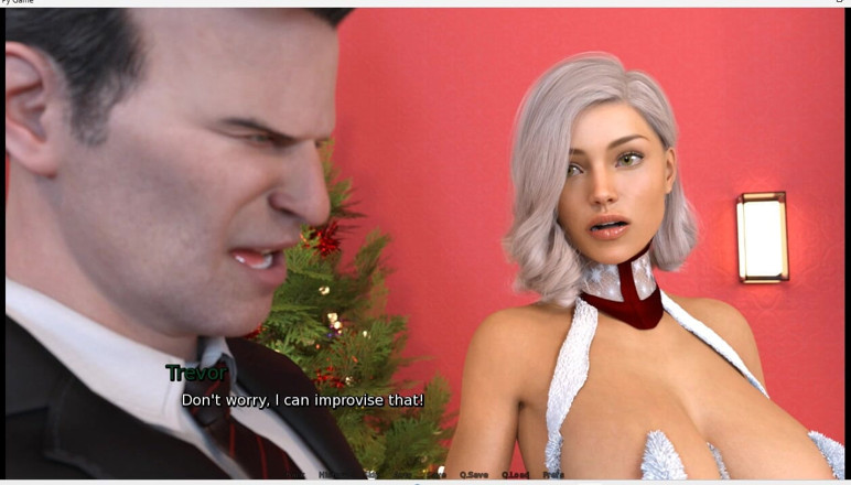 XXX Games Bunk: Laura Lustful Secret - Christmas 2025 - Cheating Wife Fucks in Ass
