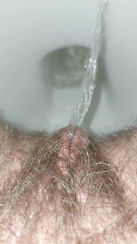 Piss From Hairy Pussy