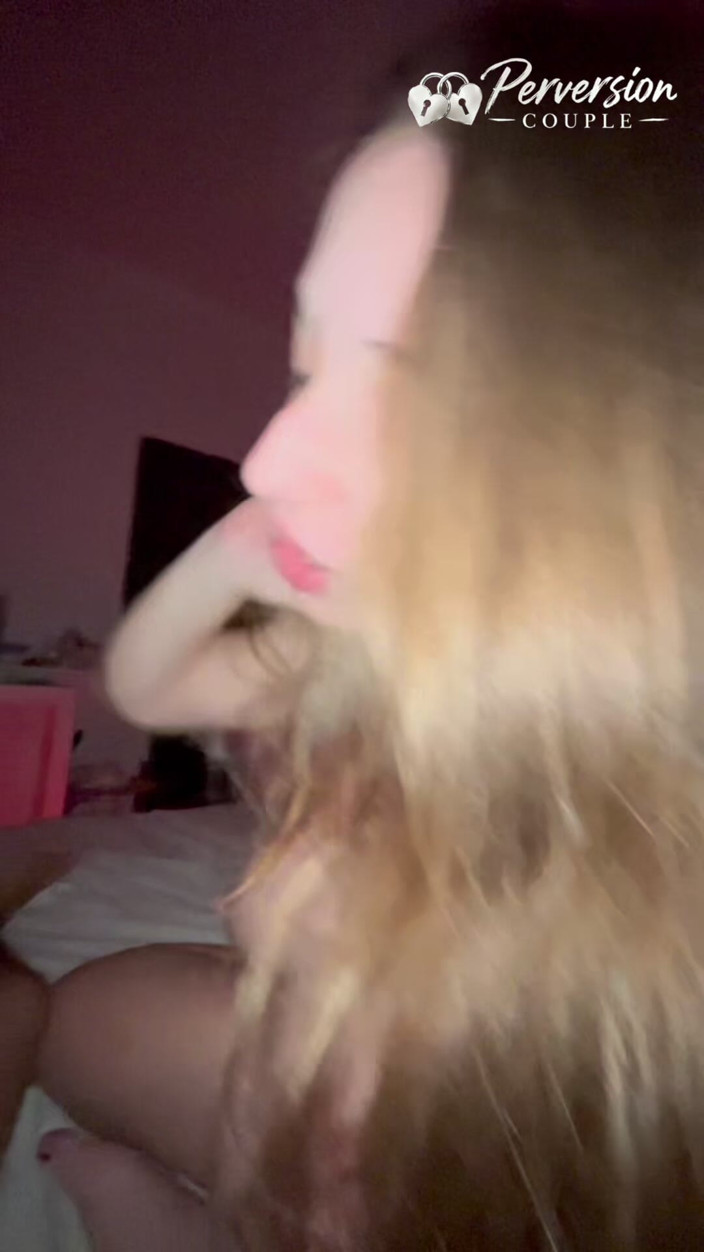 PerversionCouple: I Filled My Pregnant Stepsister with Milk on Face