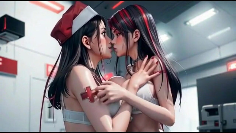 Hot girl dancing: Video ciuman, suster imut lagi asik ciuman bareng-bareng