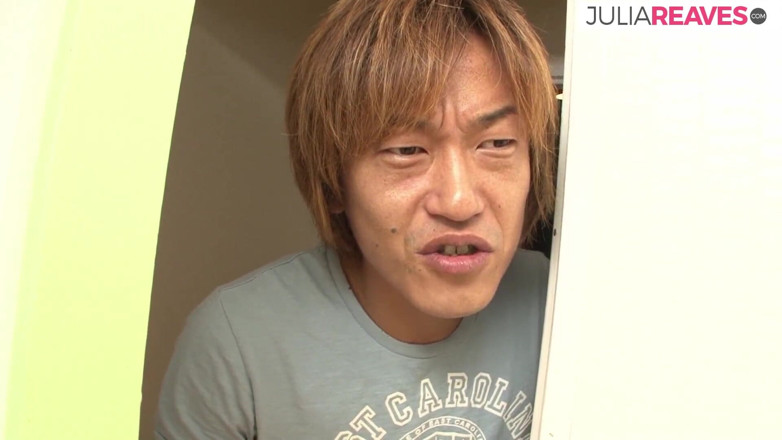 JapaneseHub: Skinny teen gags on a huge cock then gets fucked...
