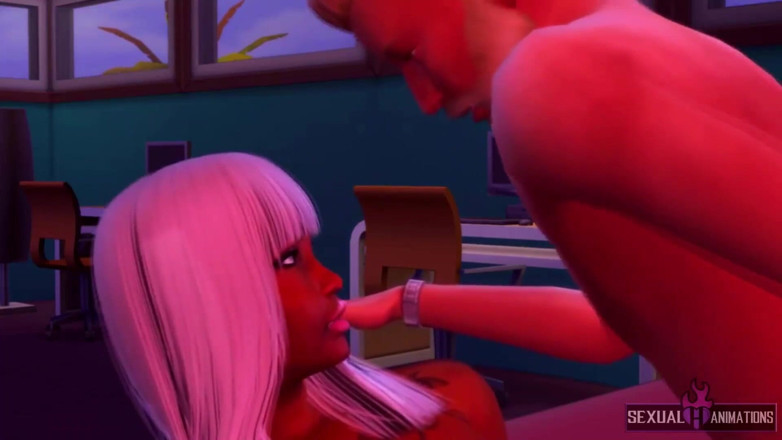 Sexual Hot Animations: Я трахаю чорношкіру сучку з великою дупою! - Сексуальні гарячі анімації