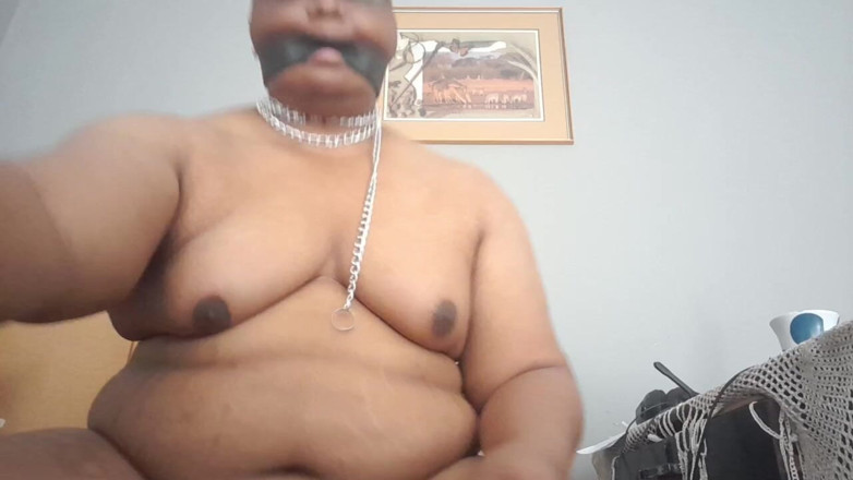 Eleasihle Esma: Submisivní Trans je top: spoutání, roubíky, trans, bbw