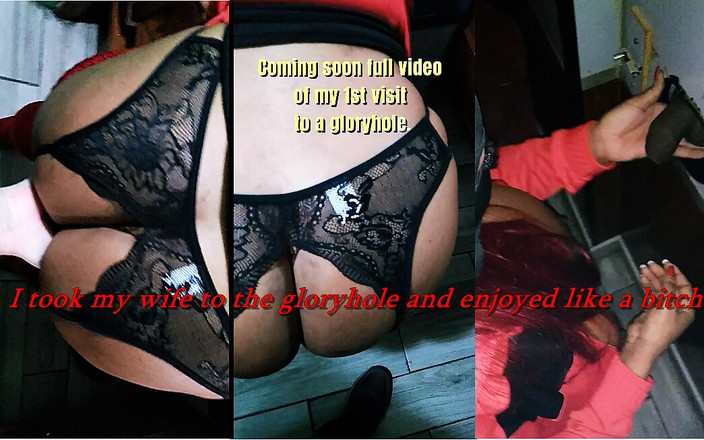 Sexsicouple: Я взял свою жену к глорихолу и наслаждался, как сучка