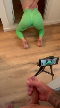 Lucky Guy Masturbates While His Girlfriend Shoots Porn Videos!!