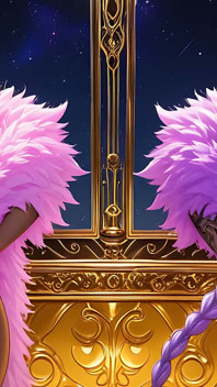 Palace Balcony Hip-bone Kissing - Futa & Beautiful Woman