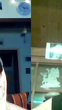 Un utilisateur me regarde devant la caméra pendant que je me masturbe