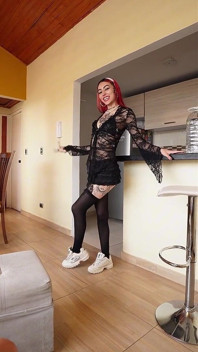 I Fulfill My Boyfriend's Best Friend's Dream of Fucking a Goth Girl Like Me, He Loves How I Suck Her