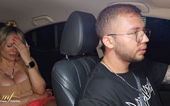Monique Fuentes: Uber Driver Gives a Colombian MILF a Double Creampie - Monique...