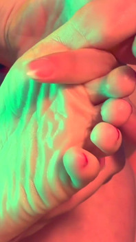 Dita Dei Piedi Che Si Unisce per Il Tuo Piacere