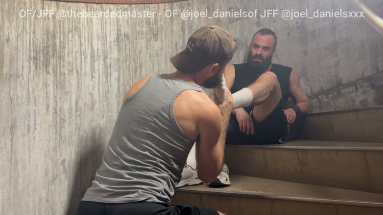 The Bearded Master: Outdoor Humilliation Feet Socks Sneakers Worship, Foot Fetish Sub