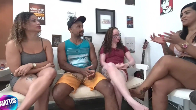 Nicoly Mattos: Bahian Threesome on Fode Cast: Albino, Bahian, and Two Cunts...