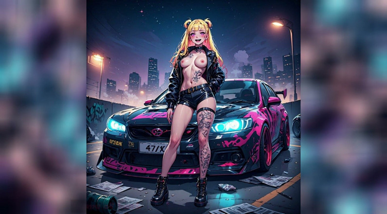 Game of Lust 3D: Gol Anime Kereta Panas dan Awek Panas
