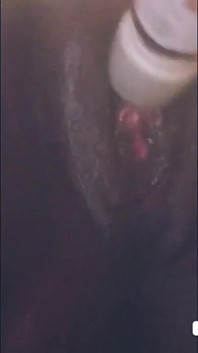 Chatte Noire Et Vibromasseur Jouent En POV!