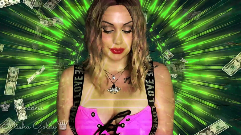 Goddess Misha Goldy: HFO financier envoûtant, contact visuel et ASMR ! Venez à la ruine...