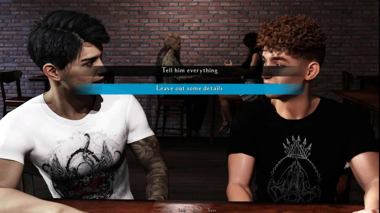 Dirty GamesXxX: Interwined: guy his friend and a sexy female bartender-Ep7