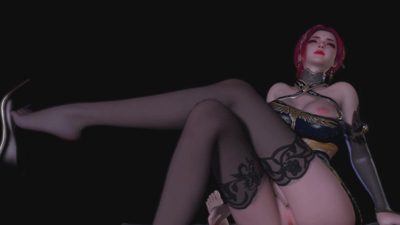 Why fuck so hard: 3D sexy zrzka milfka v sexy prádle podvádí s velkým čůrákem