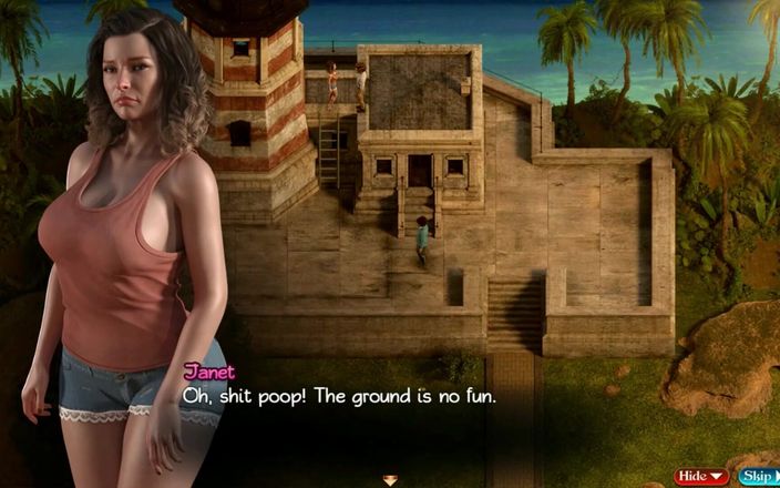 LoveSkySan69Real: Treasure of Nadia V85052 část 246 hry pro hráče zábava s Janet...