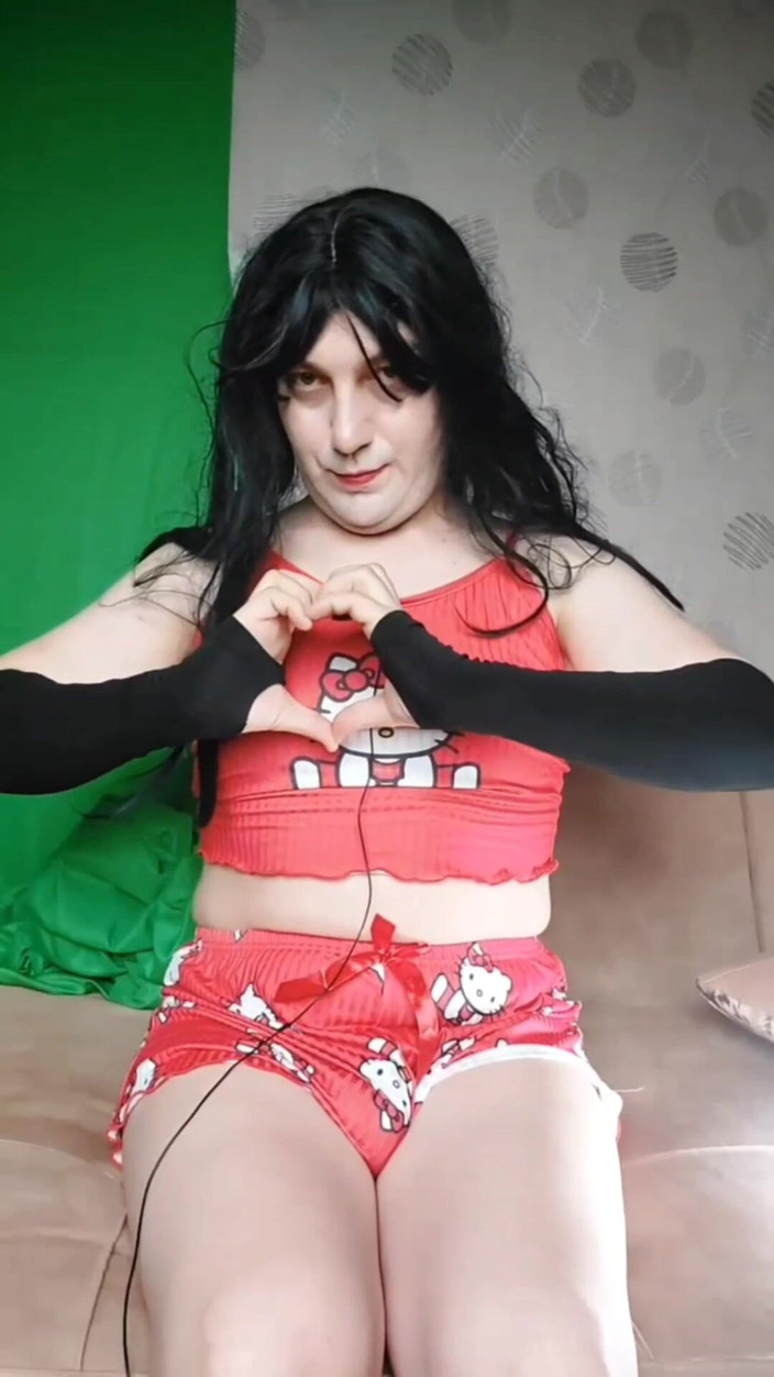 Kitty_Cross: Pretty Pajama Cute Femboy Smooth Legs