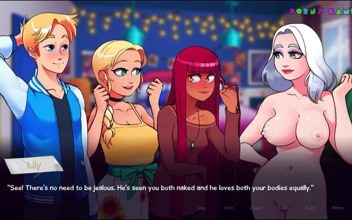 Porny Games: ウッドチェスターでの生活0.10.3 -私のガールフレンドの親友とのセックス。初めての中出し