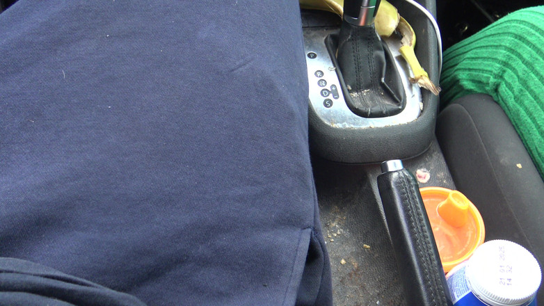 Stepmom Susan: French Canadian Stepmom Touching Her Stepsons Cock in the Car...