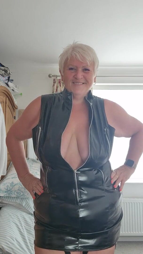 Uk Joolz: PVC dress