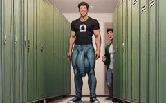 Schwanz größer als körper, massiver schwanz, hyper beule, schwuler porno