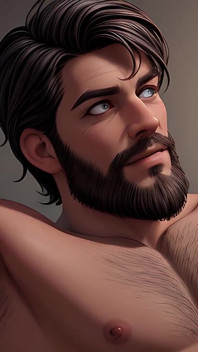Scruffy Hunks: Pokaz slajdów Scruffy 3D Cgi Men
