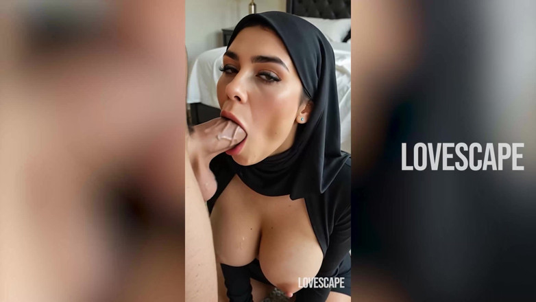 Lovescape: Hijab-schätzchen-zusammenstellung