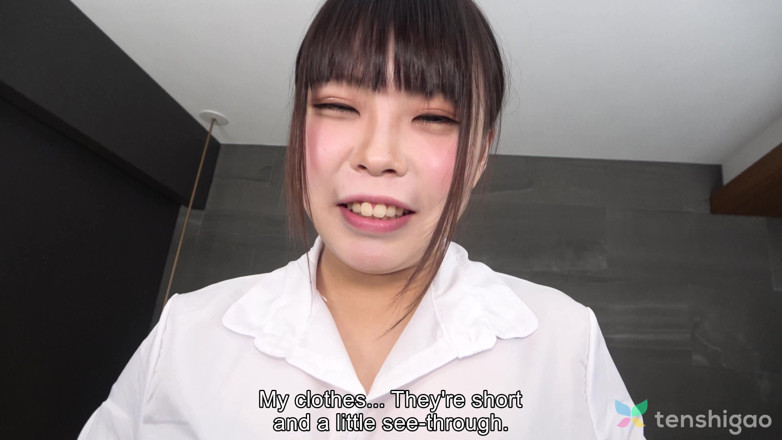 Tenshigao: Mai Toda Is in Her Office Uniform Masturbating for Us
