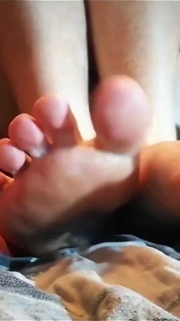 Secret Special Footfetish Video for Feet People! Feet in Cream!