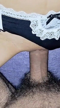 Süße stiefschwester mit einer schönen muschi bittet um einen riesigen schwanz