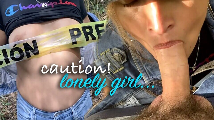 Caution! Lonely Hot MILF Walking in the Woods Perfect Place to Cum on Her Face (Jazmin Gold)