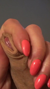 Foreskin Deeply Play with Limp Dick