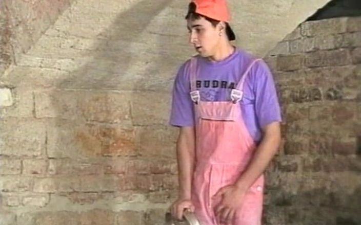 Gay 90's Vintage Porn: Action poussée d’homme enflammée n ° 4