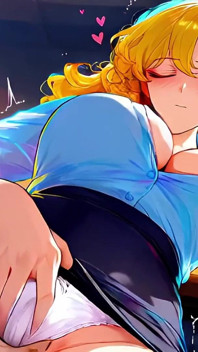 Lezioni extra dopo il tramonto con una MILF bionda - Animazione AI