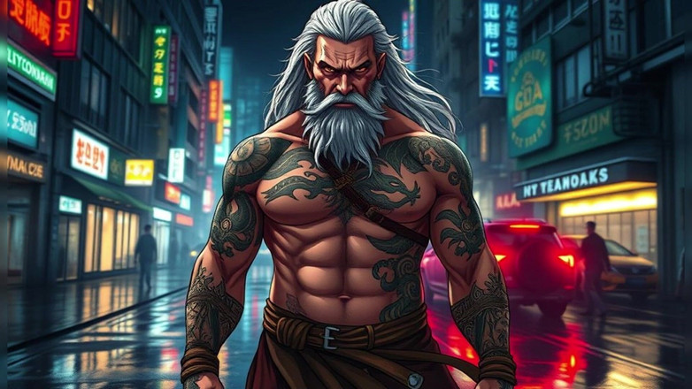 Erotic Man: Ai Art Shirtless Muscle Men