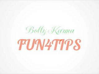 Bolly Karma: Düzgün vücutlu şanslı adam tarafından sikiliyor