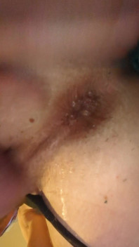 Getting Fucked by a Big Dildo