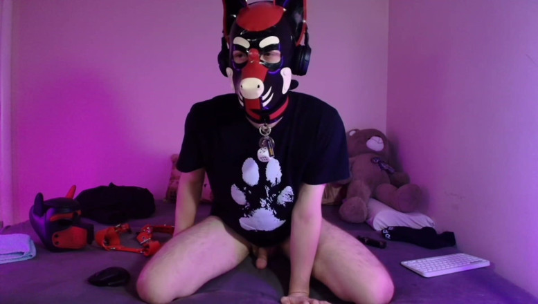 Alex GoodBoy: Pup Play Drives Deep Throat and Tight Ass