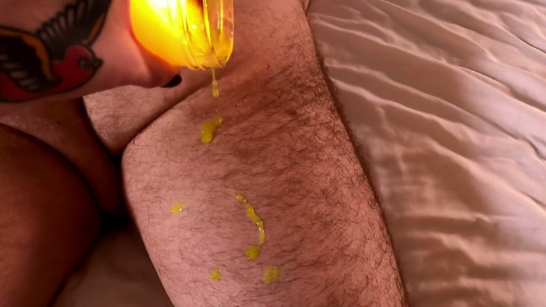 Lady Lazarus: POV Wax Play with Gim Von Gamete