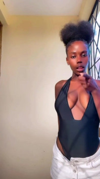 Sexy Natural Kenyan Ebony Babe Short Clip Just for You #03