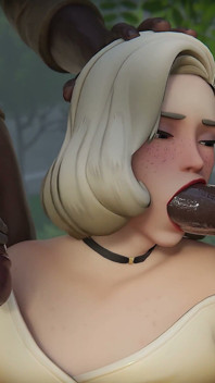 Mercy Out of Cash Služby Dva Bbcs - 3D Overwatch Mezirasové porno